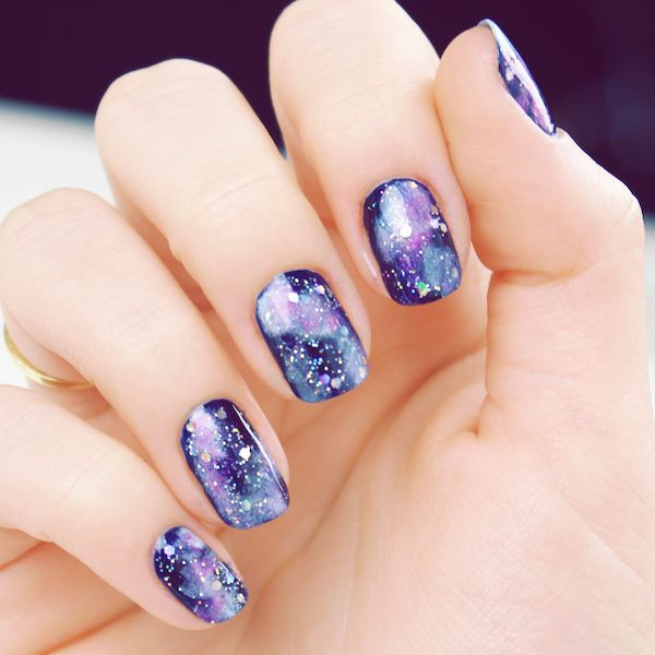 Purple And Blue Nail Designs
 30 Trendy Purple Nail Art Designs You Have to See Hative