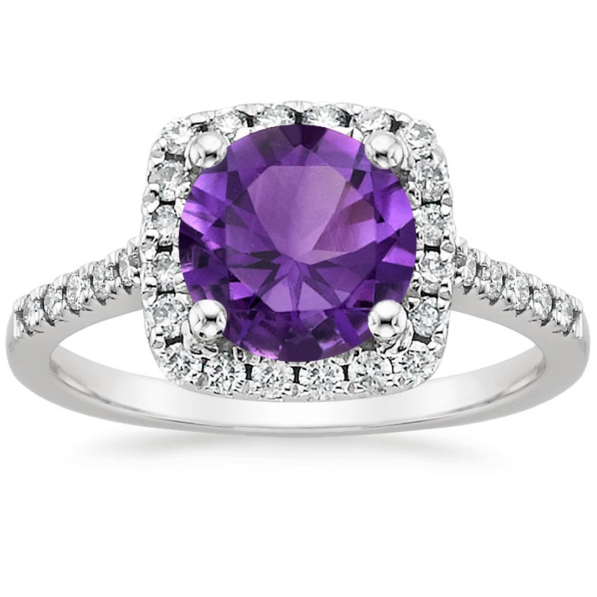 Purple Diamond Engagement Rings
 Enchanting Purple Engagement Rings