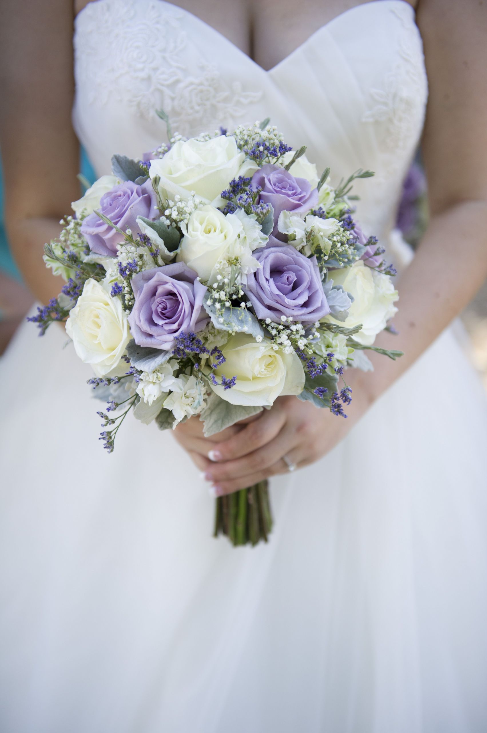 Purple Flowers For Wedding
 Bridal Flowers September Wedding