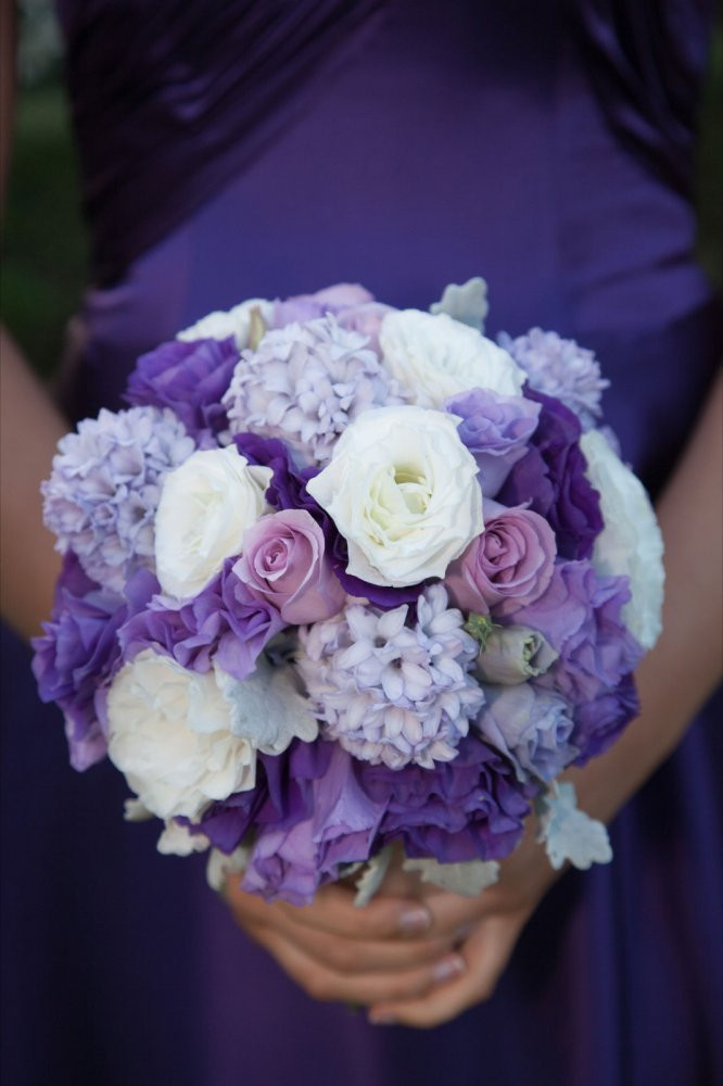 Purple Flowers For Wedding
 Purple Wedding Flowers