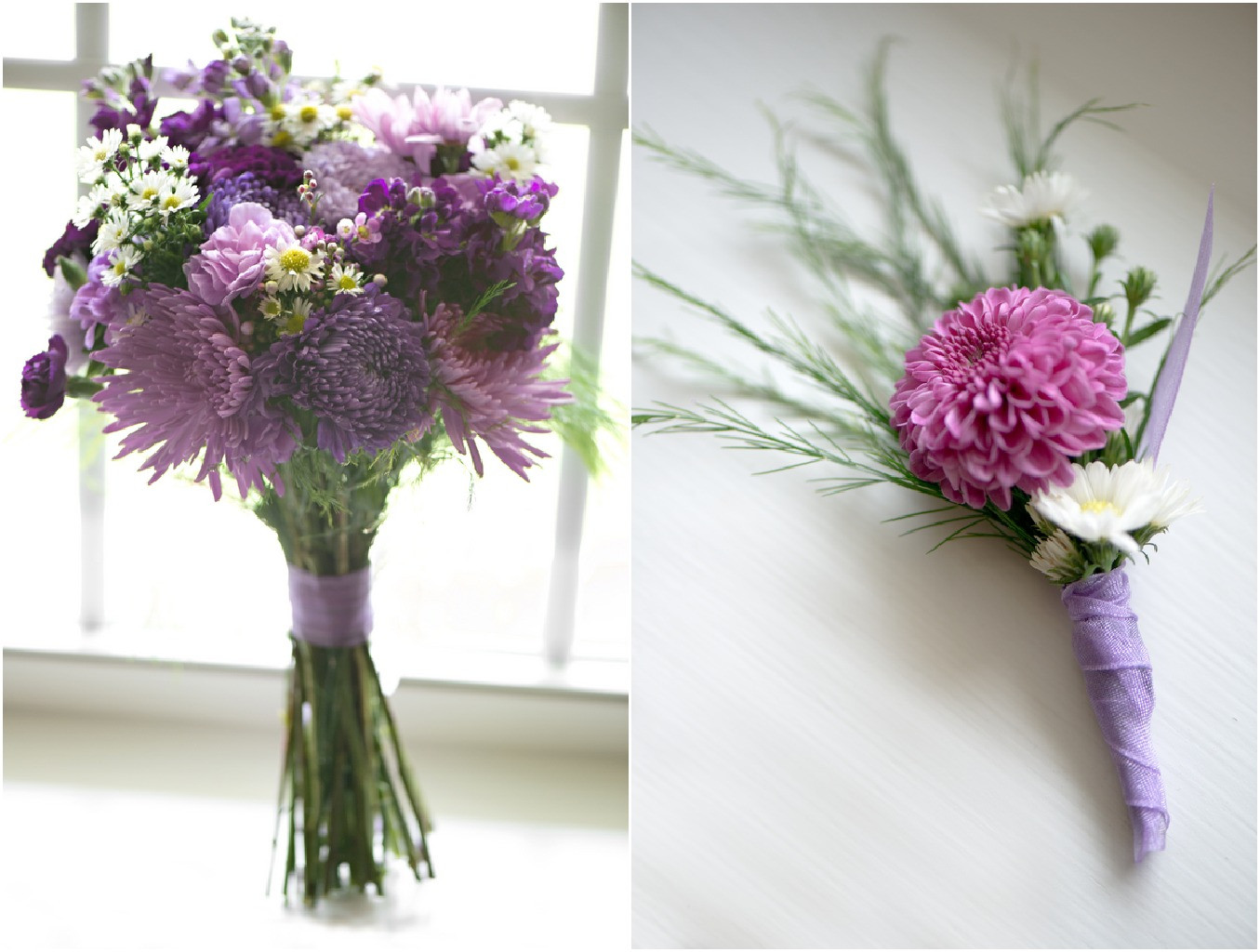 Purple Flowers For Wedding
 Texas Wedding At Lake Fannin Rustic Wedding Chic