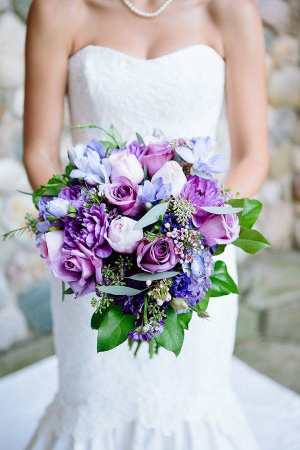 Purple Flowers For Wedding
 Wedding Ideas 20 Gorgeous Purple Wedding Bouquets