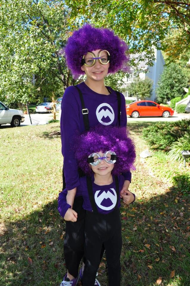 Purple Minion Costume DIY
 DIY Despicable Me Purple Minion Costume
