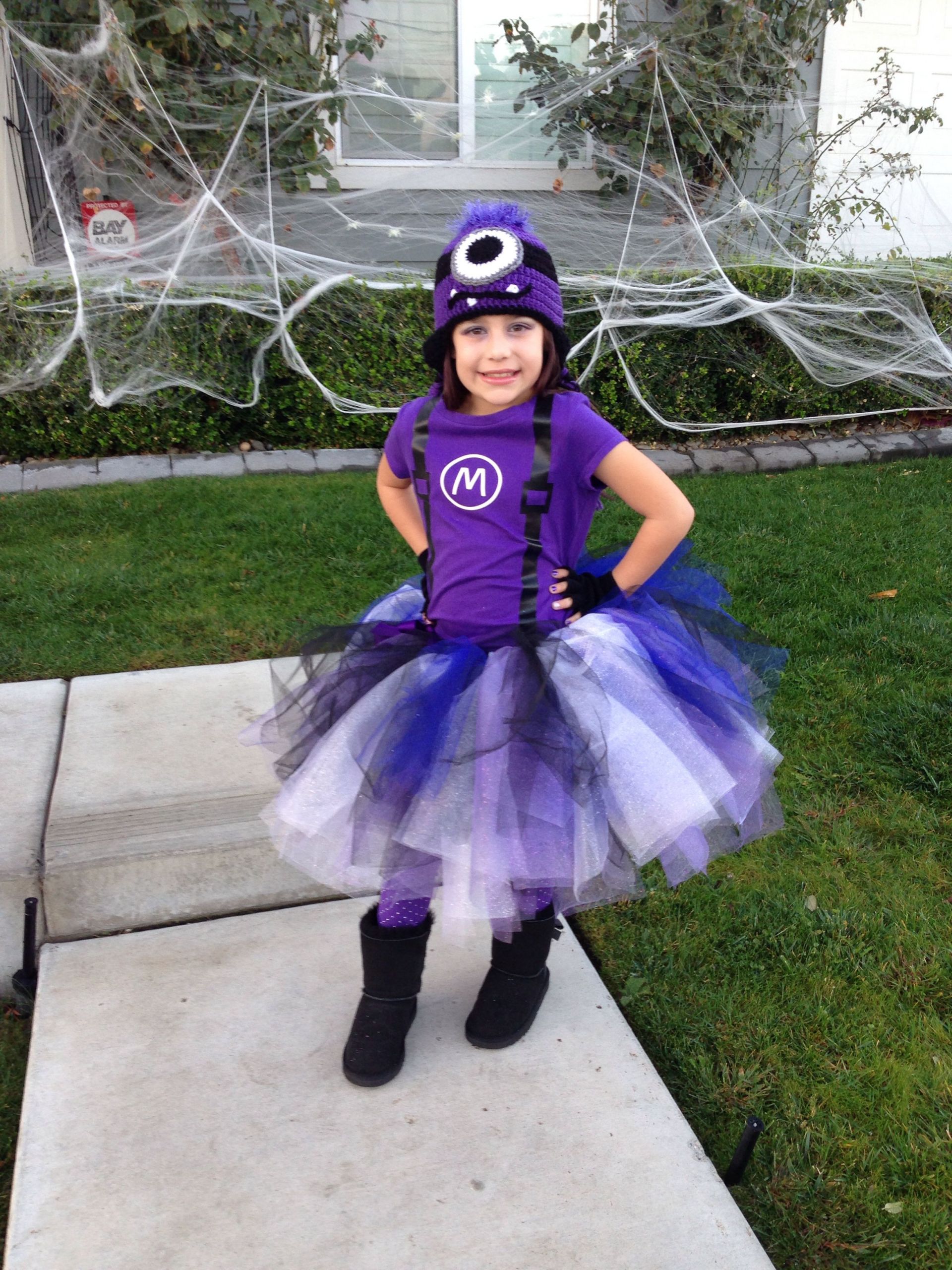 Purple Minion Costume DIY
 Purple Minion Halloween Costume Halloween