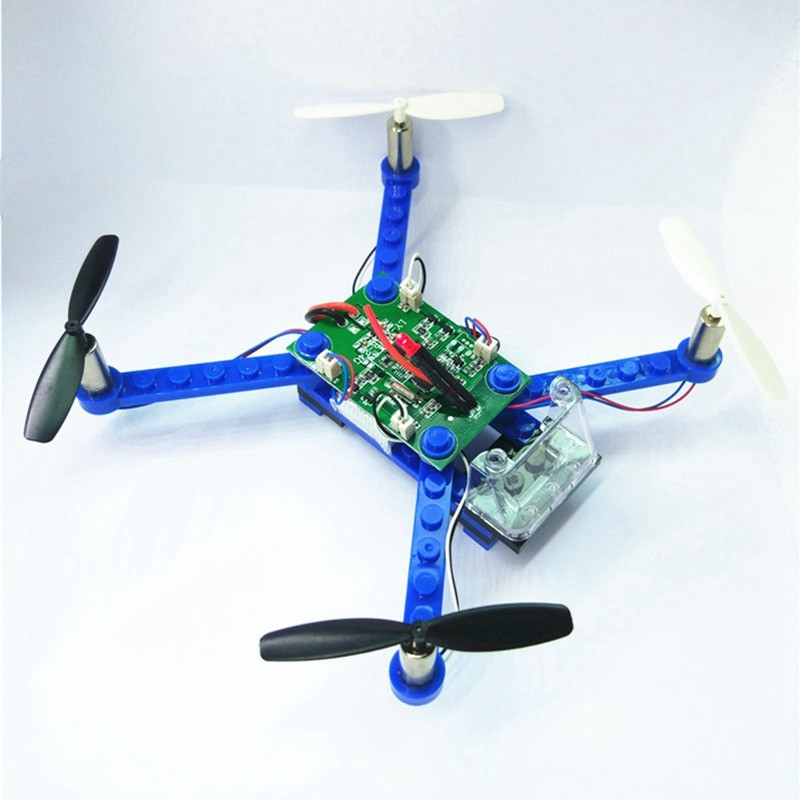 Quadcopter Kits DIY
 Building Block Drone Mini Drones 3D DIY Bricks Rc