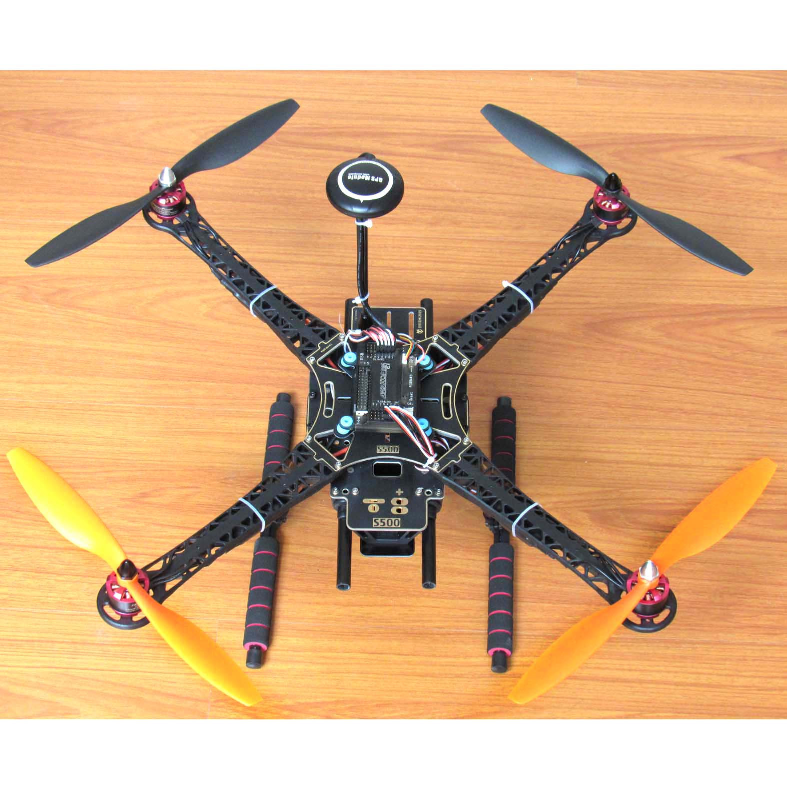 Quadcopter Kits DIY
 DIY S500 Quadcopter Kit APM2 8 FC GPS 2212 920KV Brushless