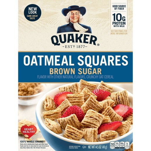 Quaker Oats Breakfast Squares
 Oatmeal Squares Brown Sugar Cereal 14 5 oz Quaker Oats