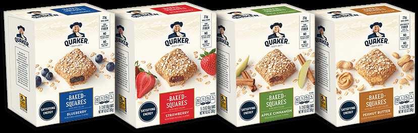 Quaker Oats Breakfast Squares
 Product Snacks Breakfast Squares