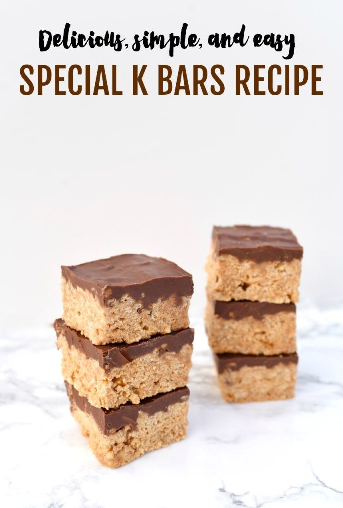Quick And Easy Desserts With Few Ingredients
 Special K Bars That You NEED to Make Make Life Lovely
