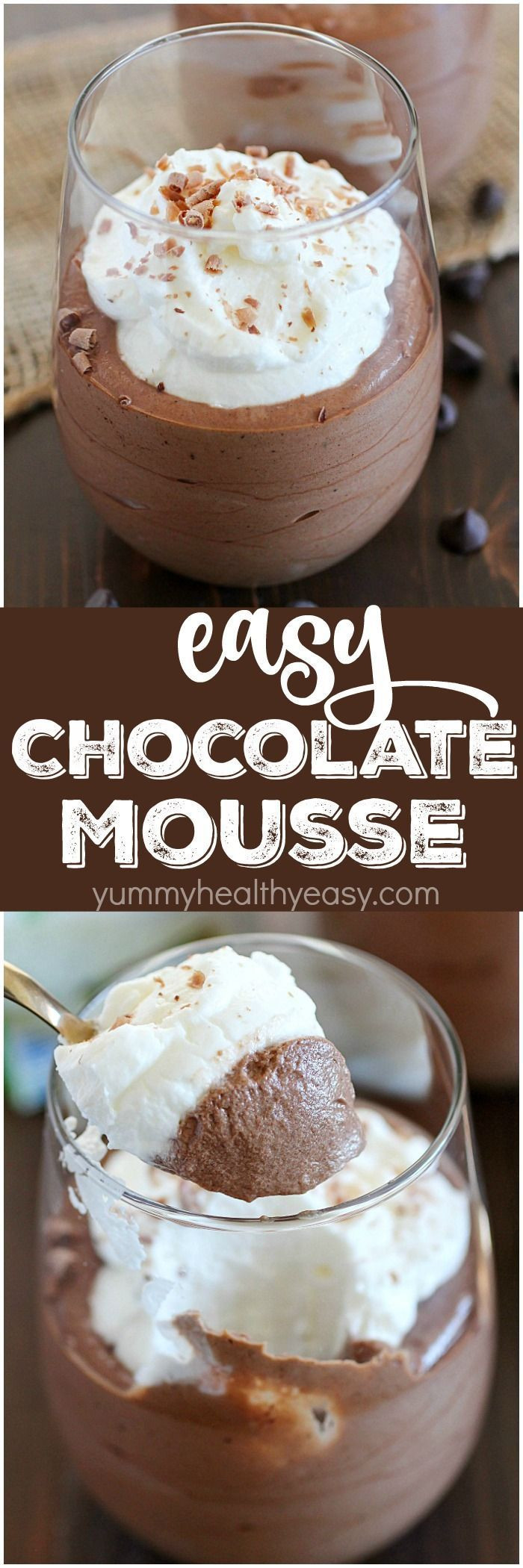 Quick And Easy Desserts With Few Ingredients
 Chocolate Mousse that s incredibly easy to make with only