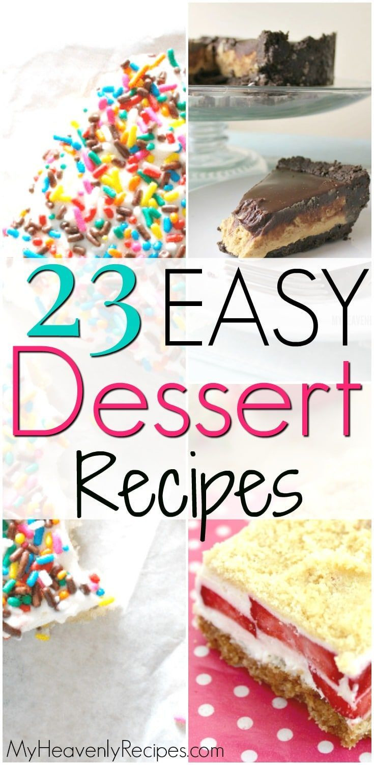 Quick And Easy Desserts With Few Ingredients
 easy homemade desserts recipes with few ingre nts