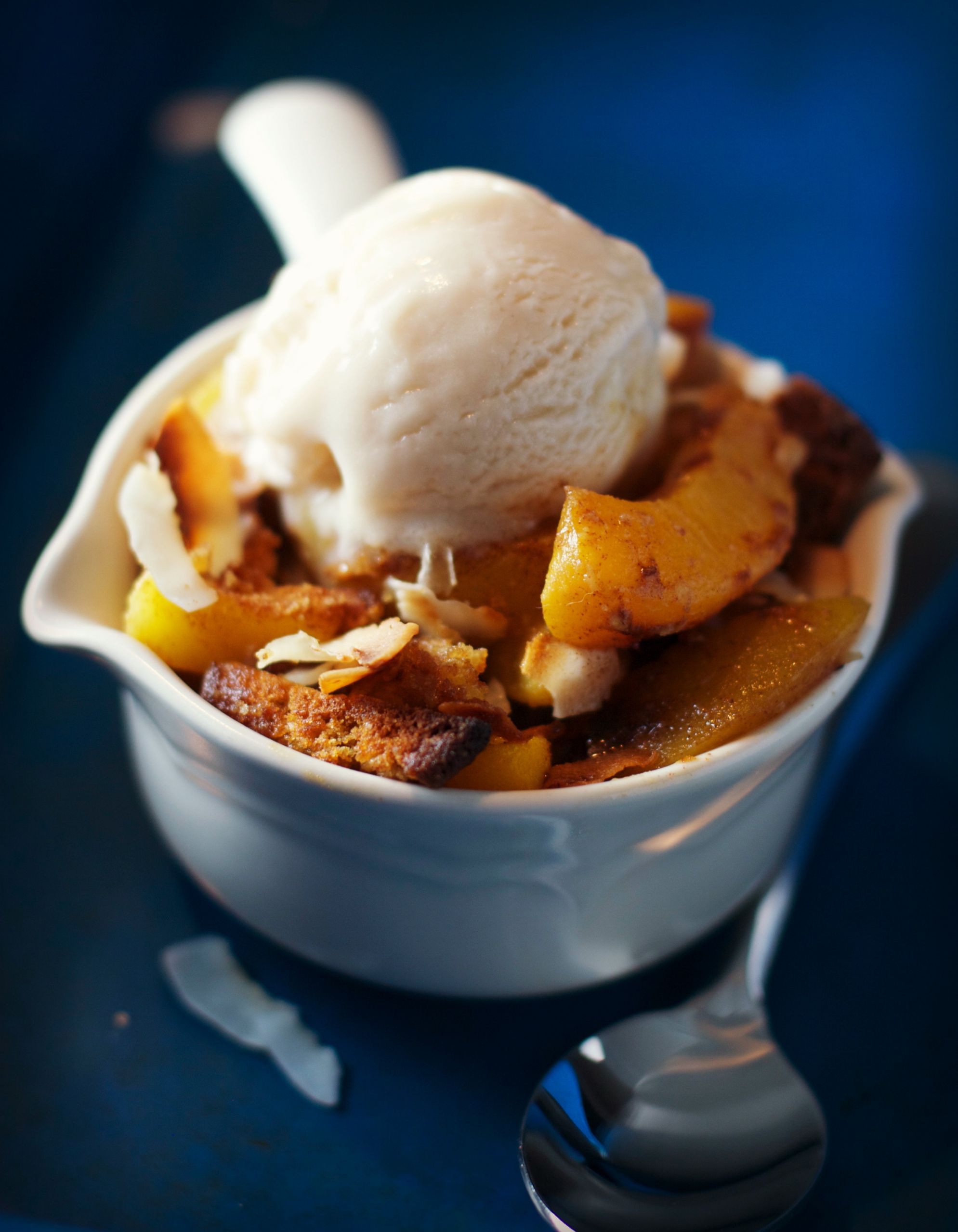 Quick Dairy Free Desserts
 ginger peach coconut crisp Begin Within Nutrition