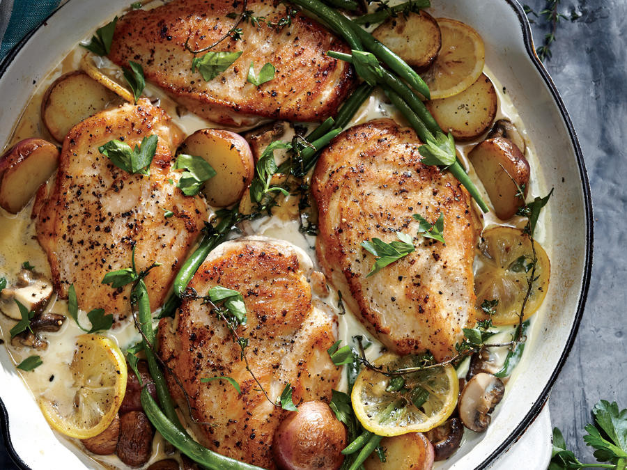 Quick Dinners With Chicken Breasts
 fort Food Weeknight Lemon Chicken Skillet Dinner 50