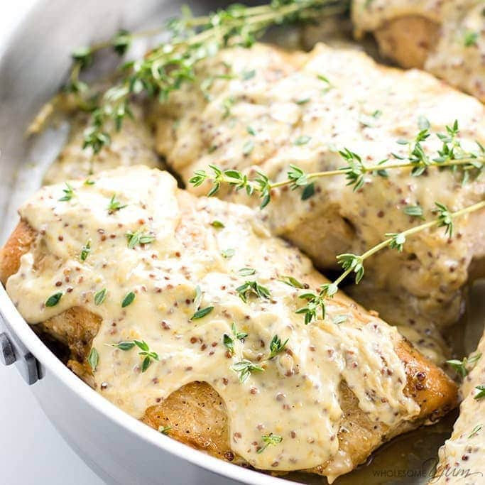 Quick Dinners With Chicken Breasts
 Pan Seared Chicken Breast Recipe with Mustard Cream Sauce