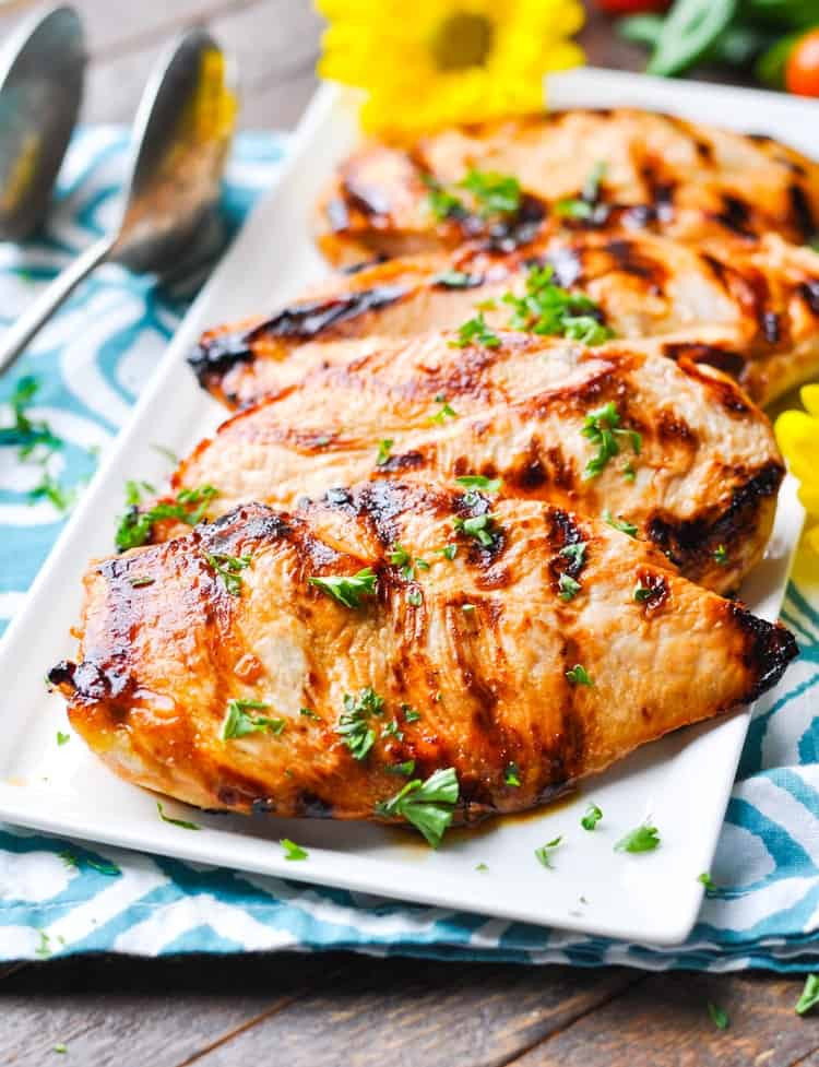 Quick Dinners With Chicken Breasts
 "No Work" Marinated Chicken The Seasoned Mom