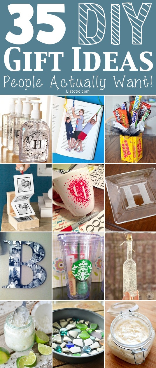 Quick DIY Gifts
 35 Easy DIY Gift Ideas Everyone Will Love with pictures