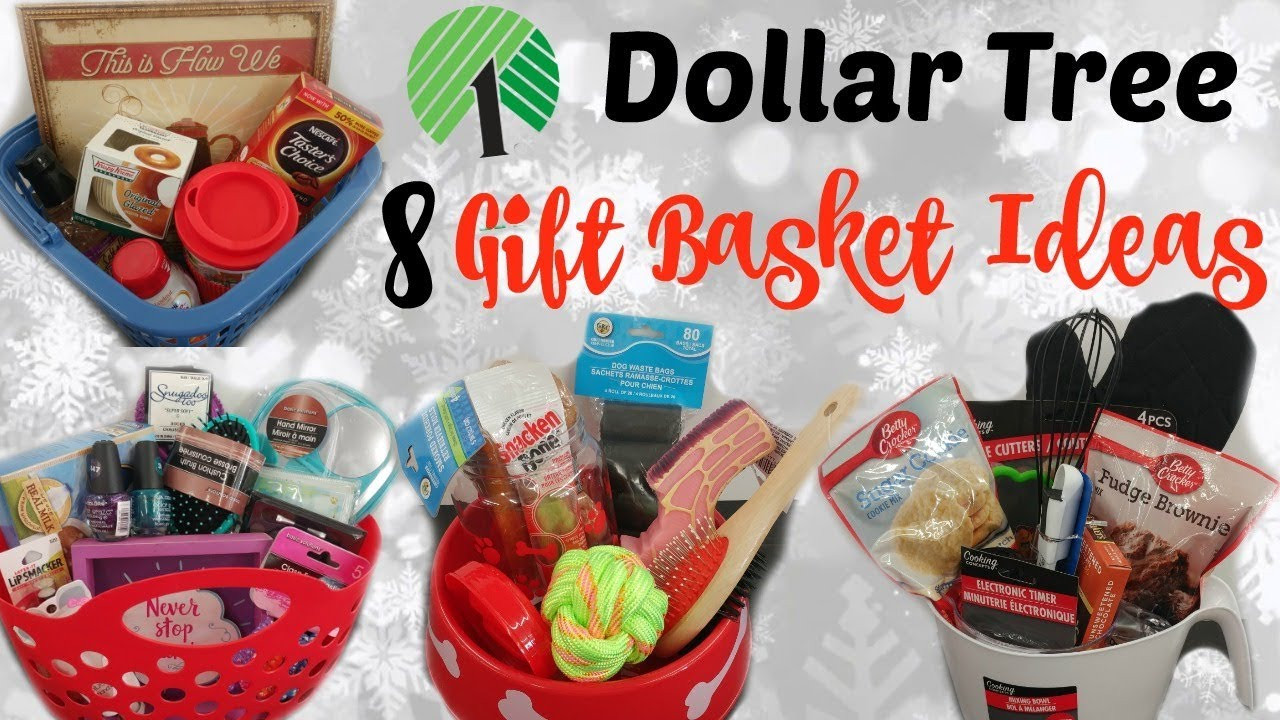Quick DIY Gifts
 8 DOLLAR TREE GIFT BASKETS QUICK & EASY