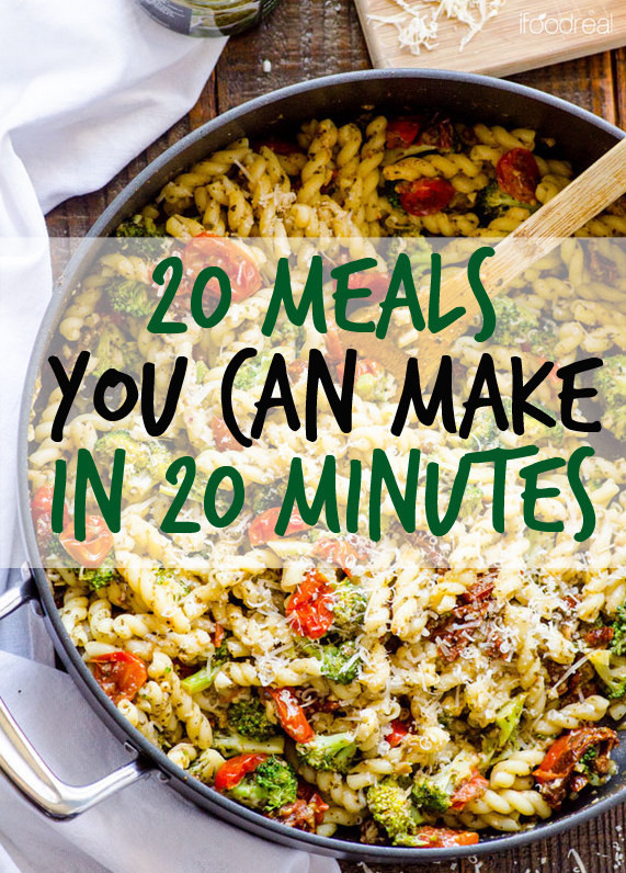Quick Easy Dinners
 Here Are 20 Meals You Can Make In 20 Minutes