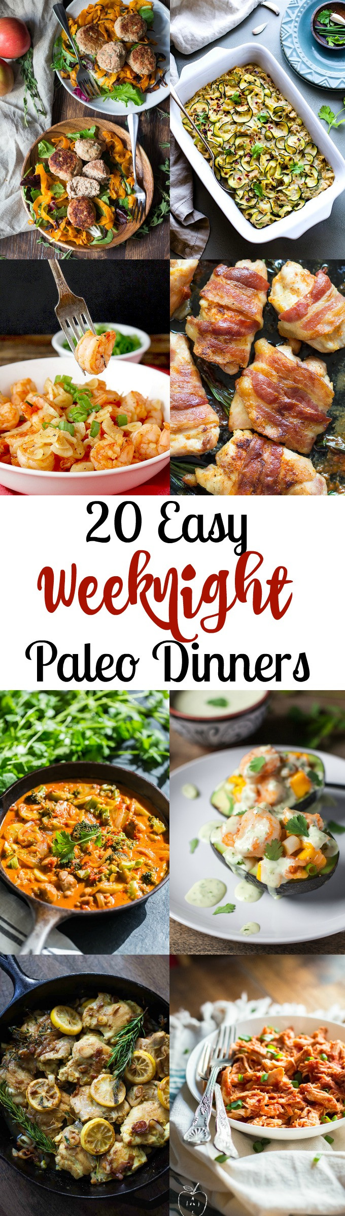 Quick Easy Kid Friendly Dinners
 20 Easy Paleo Dinners for Weeknights