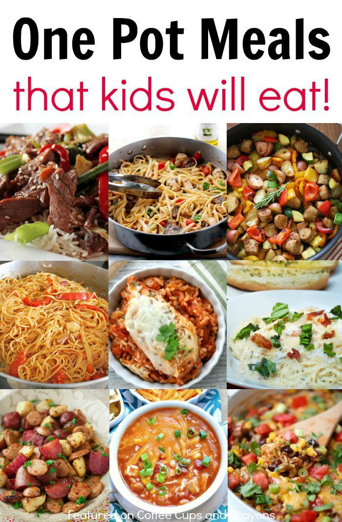 Quick Easy Kid Friendly Dinners
 Kid Friendly e Pot Meals