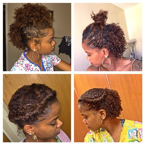 Quick Easy Natural Hairstyles
 30 Quick & Easy Natural Hairstyles Curly Girl Swag