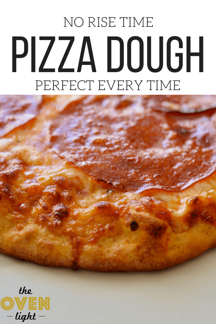 Quick Pizza Dough No Rise
 Perfect pizza dough every time No rise time ready now