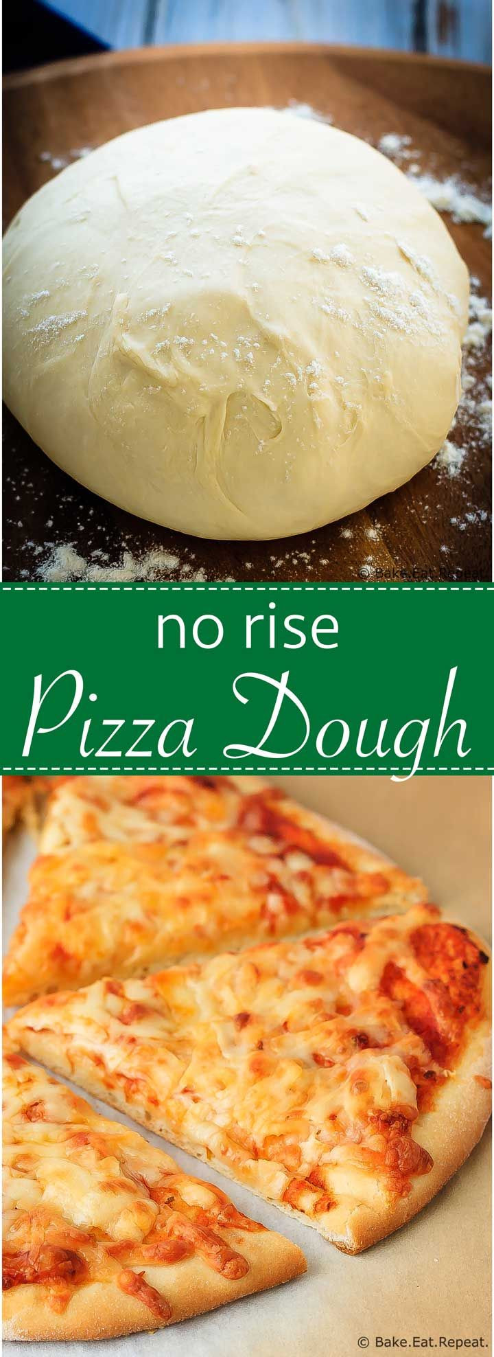 Quick Pizza Dough No Rise
 Pin on Easy Recipes