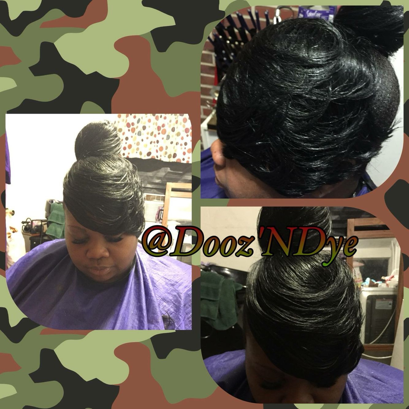 Quick Weave Updo Hairstyles
 Pin on Dooz NDye