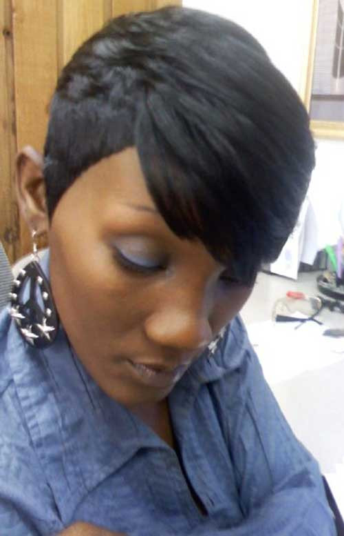 Quick Weave Updo Hairstyles
 Short Weaves For Black Women