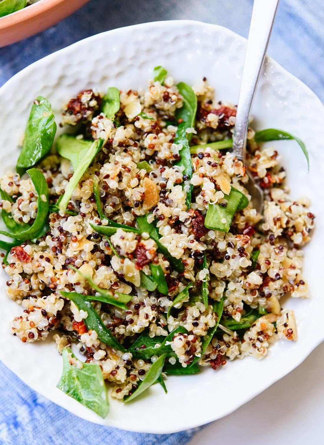 Quinoa Spinach Salad
 Coconut Quinoa Spinach Salad Recipe — Dishmaps