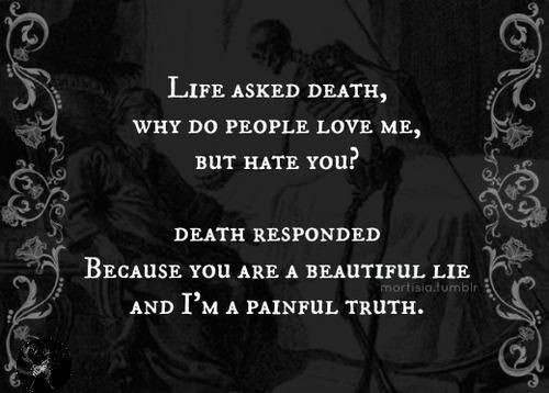 Quote About Death And Life
 Meaningful Quotes About Life And Death QuotesGram