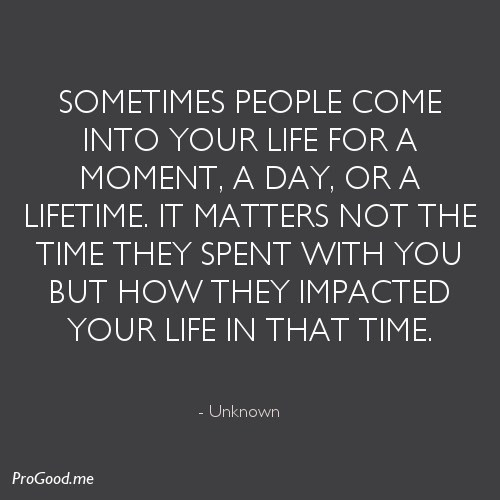 Quote About Living Your Life
 When People e Into Your Life Quotes QuotesGram
