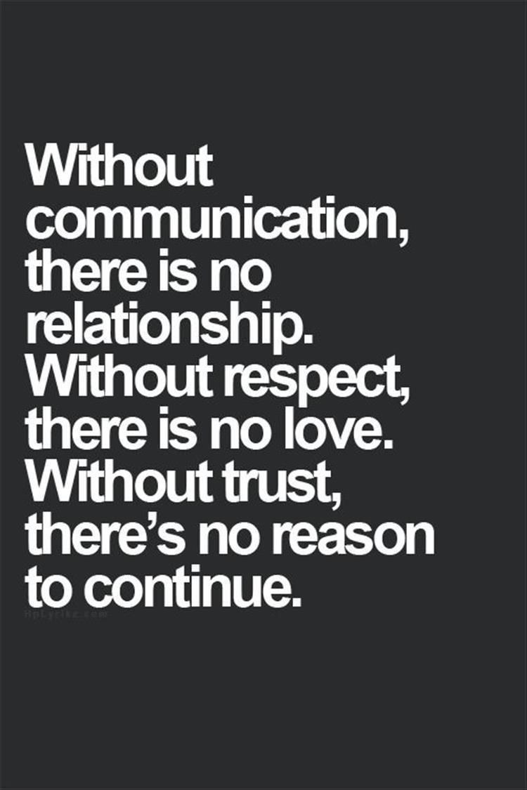 Quote About Trust In A Relationship
 55 Most Beautiful munication Quotes For Inspiration