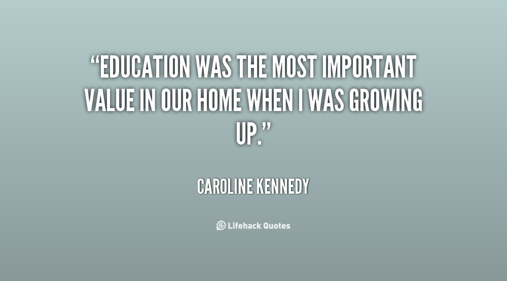 Quotes About Importance Of Education
 Value Education Quotes QuotesGram