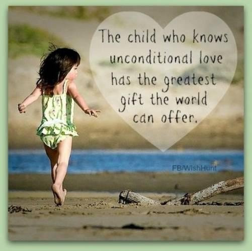 Quotes About Loving Your Child Unconditionally
 Childhood Love Quotes QuotesGram