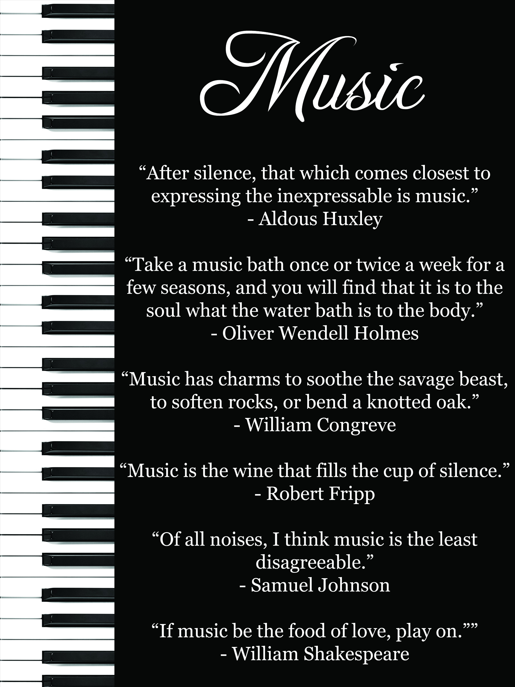 Quotes About Music Education
 Music Teacher Quotes QuotesGram