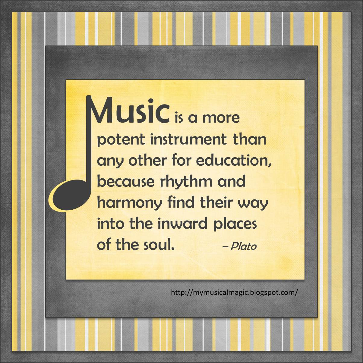 Quotes About Music Education
 MyMusicalMagic February 2013
