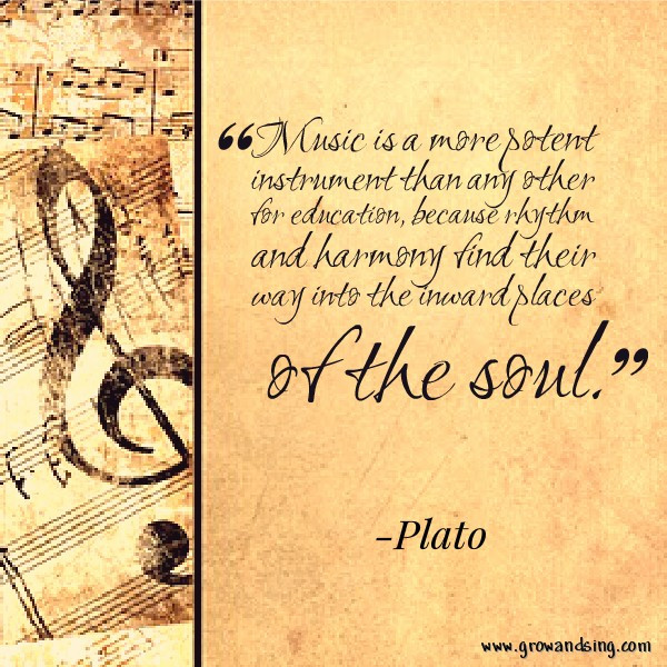 Quotes About Music Education
 Musical inspiration Monday