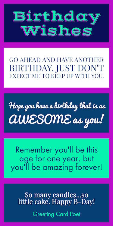 Quotes For Birthday Card
 Birthday Wishes Quotes Messages Sayings