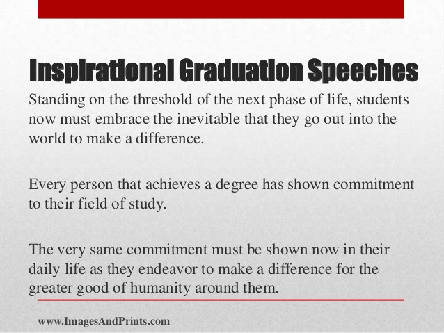 Quotes For Graduation Speech
 Graduation Quotes Speech Intro QuotesGram