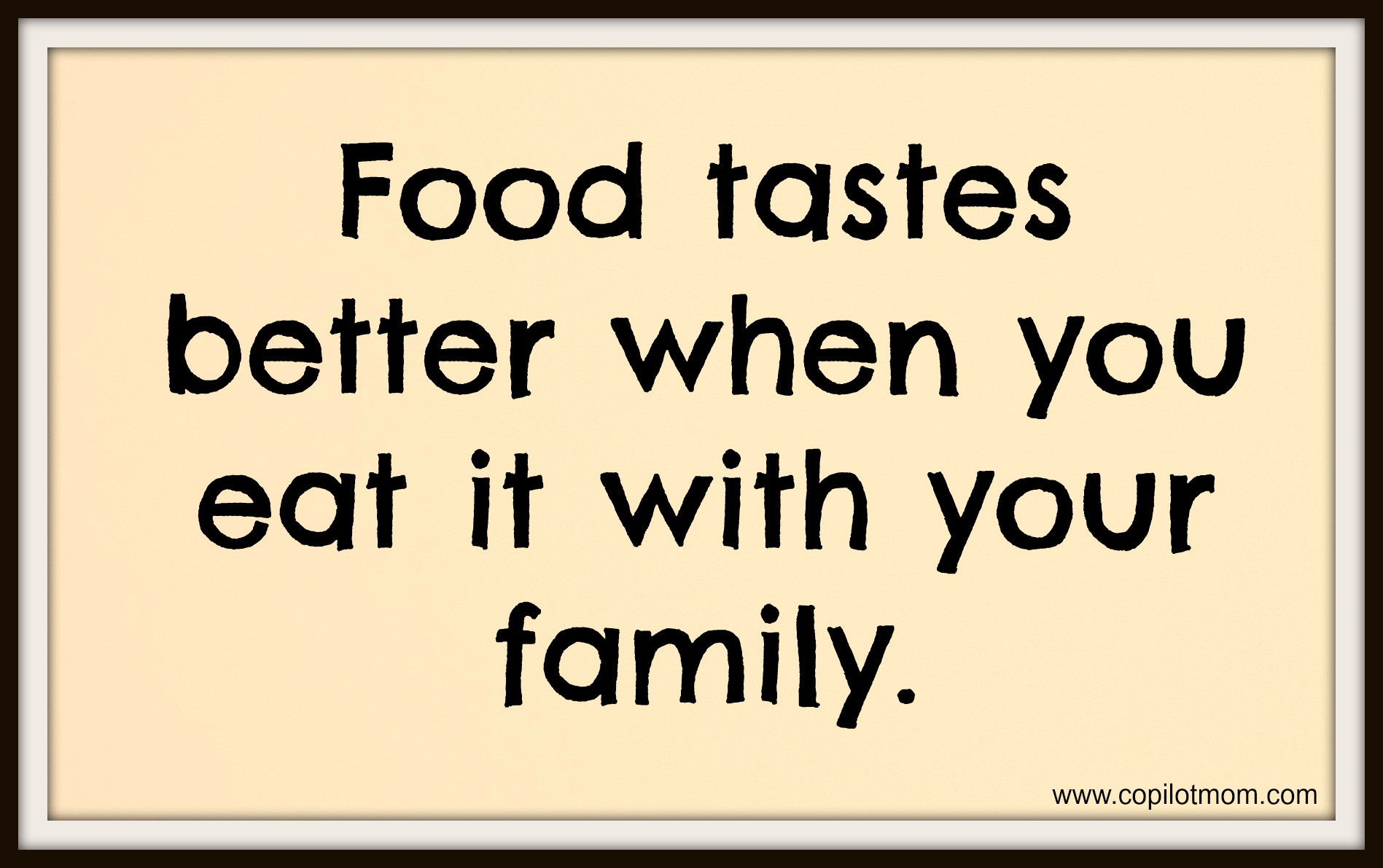 Quotes On Family
 Captains Quotes Food