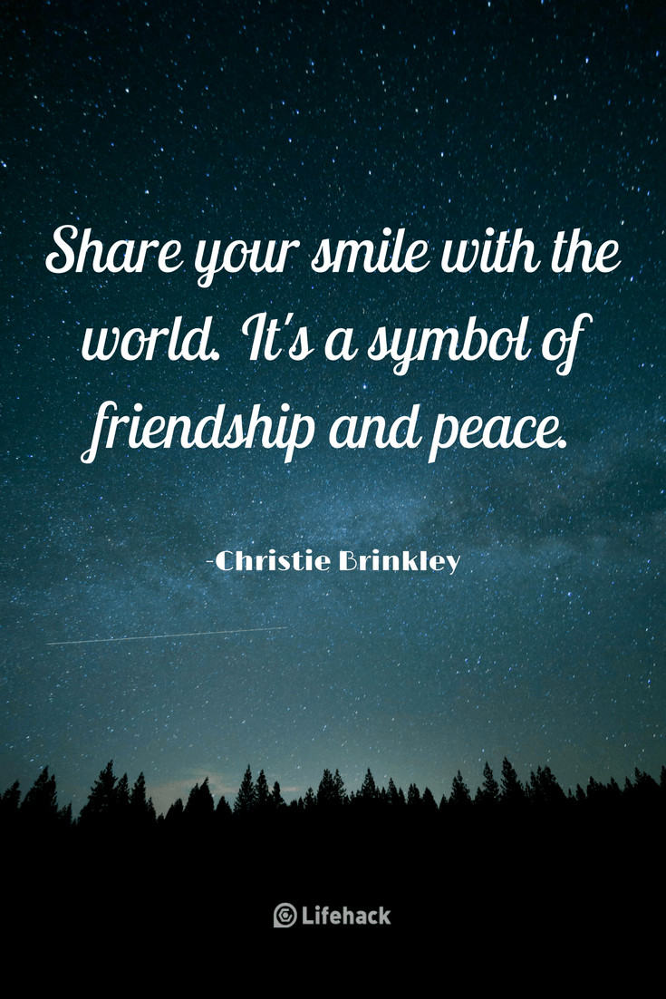 Quotes On Smile And Love
 25 Smile Quotes that Remind You of the Value of Smiling