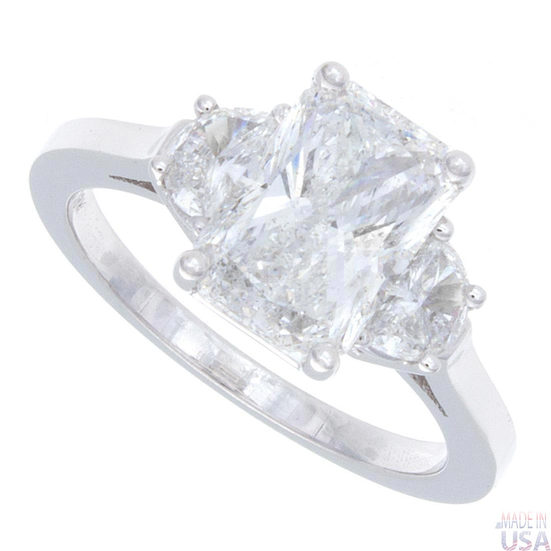 Radiant Cut Diamond Engagement Rings
 18kt G H SI 2 30ct Radiant Cut Diamond Engagement Ring