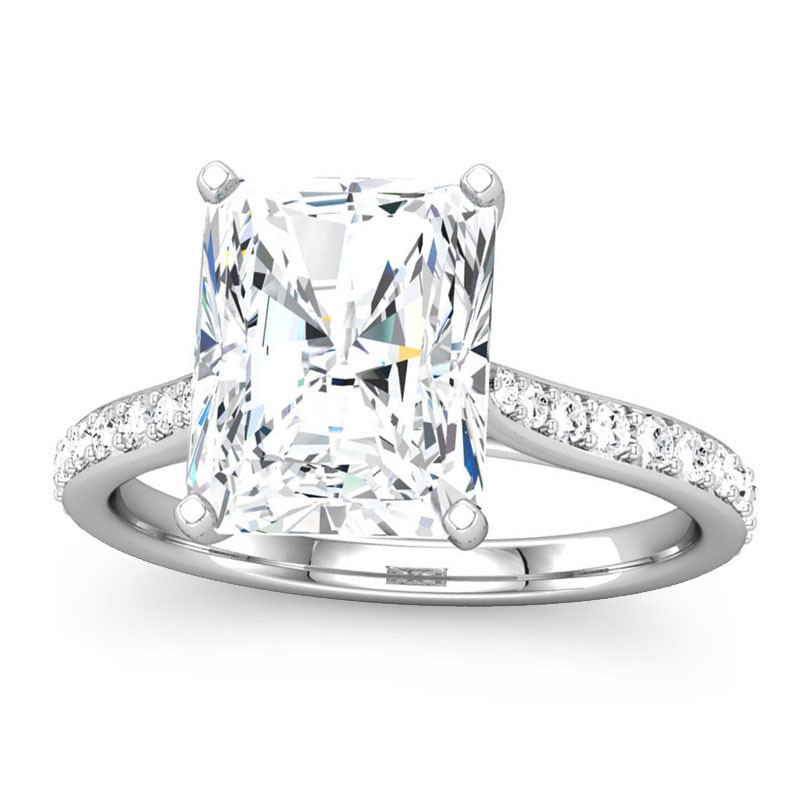 Radiant Cut Diamond Engagement Rings
 Radiant Cut Diamond Engagement Ring Setting
