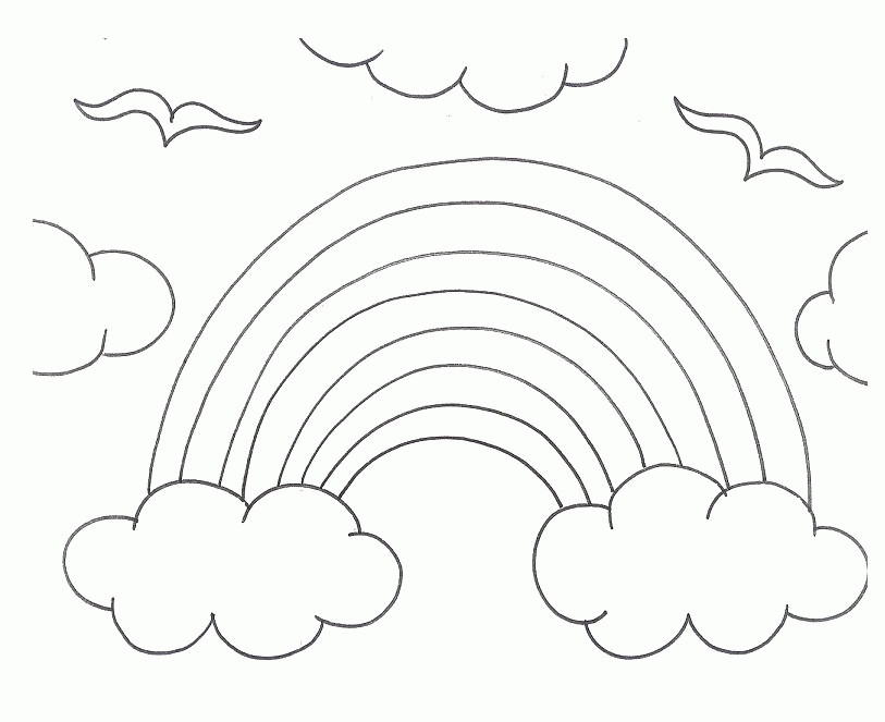 Rainbow Coloring Pages For Toddlers
 Rainbow Coloring Book For Kids Rainbow Coloring Pages