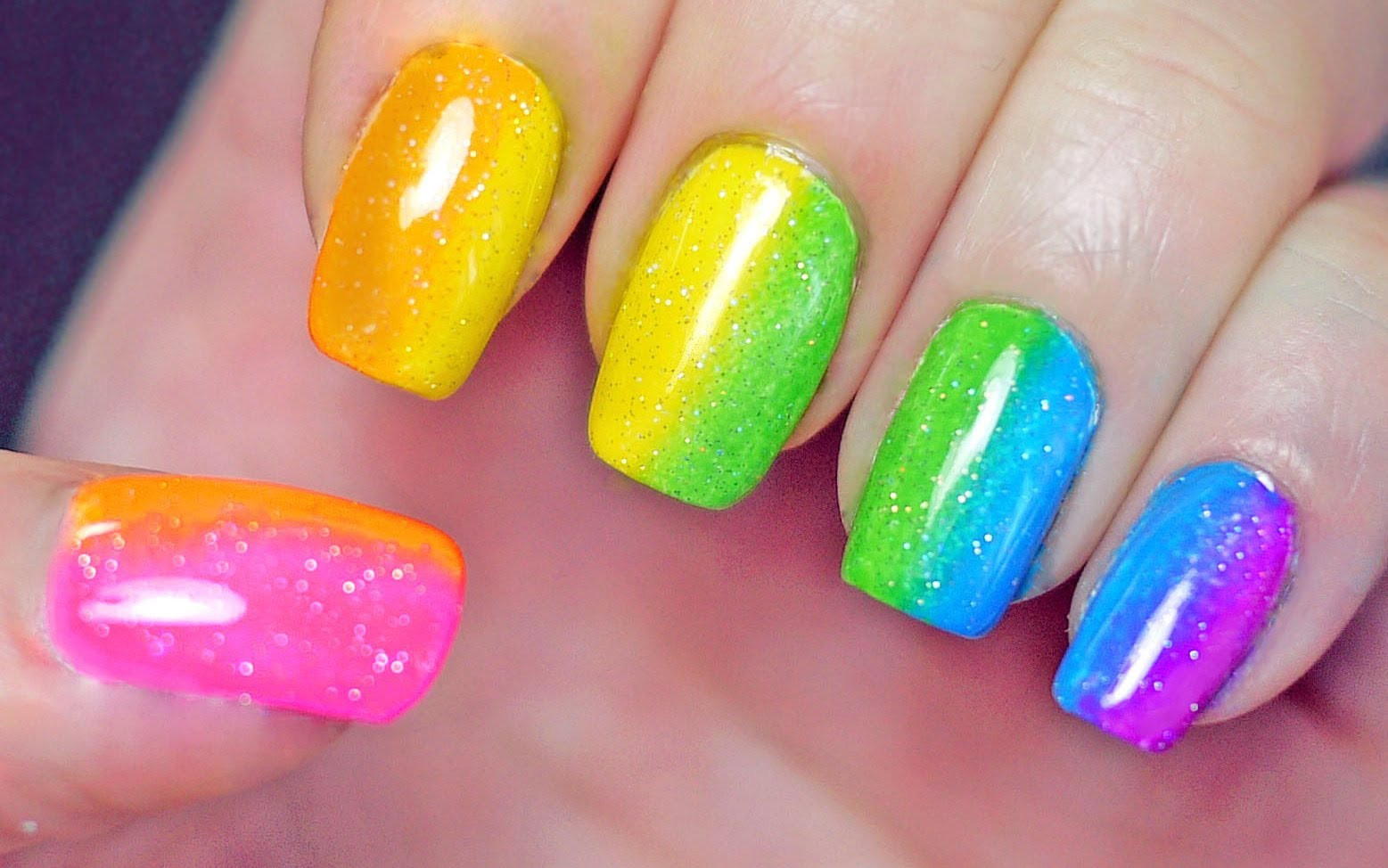 Rainbow Nail Art
 Nail Art – Your Beauty First