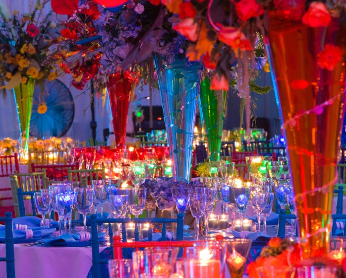 Rainbow Wedding Decorations
 171 best Bar Mitzvah Decor images on Pinterest