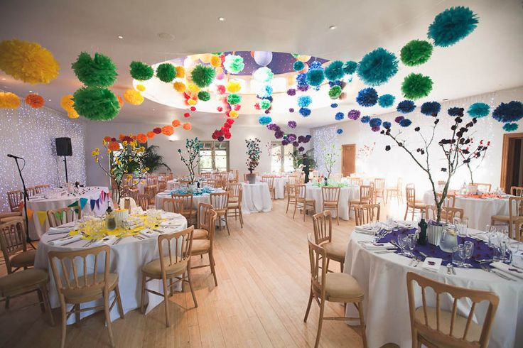 Rainbow Wedding Decorations
 rainbow table decorations Maya Wedding decor