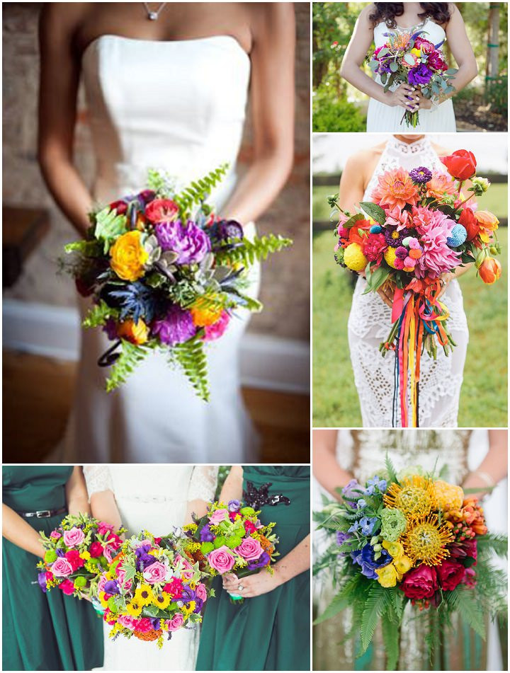 Rainbow Wedding Decorations
 Ideas and Inspiration for your Rainbow Wedding Boho