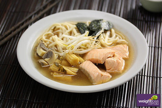 Ramen Noodles Weight Loss
 Japanese Salmon Noodle Soup